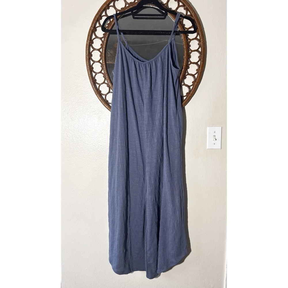Z Supply Slate Blue Spaghetti-Strap jumpsuit size M